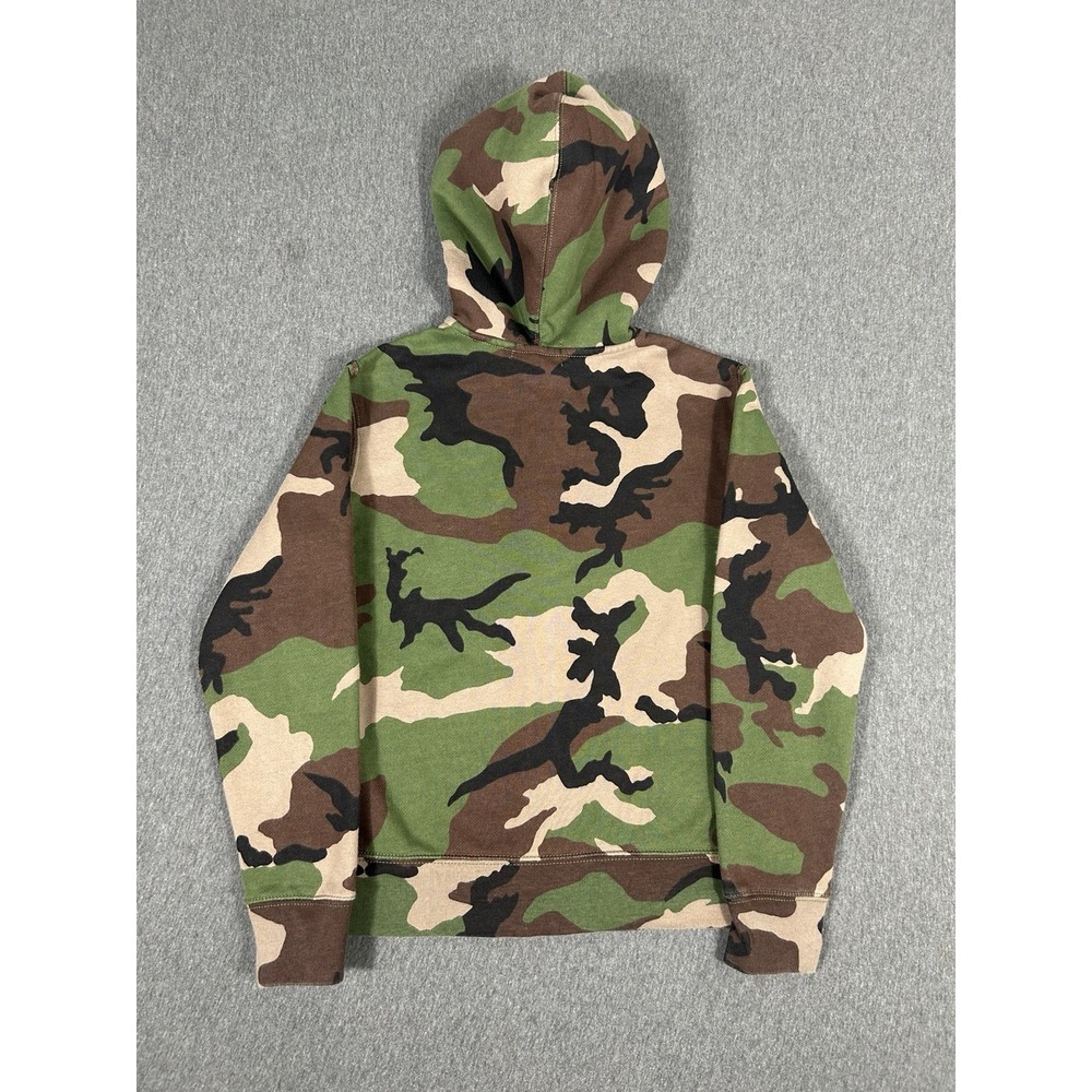 Polo Ralph Lauren Boys Camo Print Full-Zip Hoodie Fleece Size M (10-12) - Picture 2 of 11